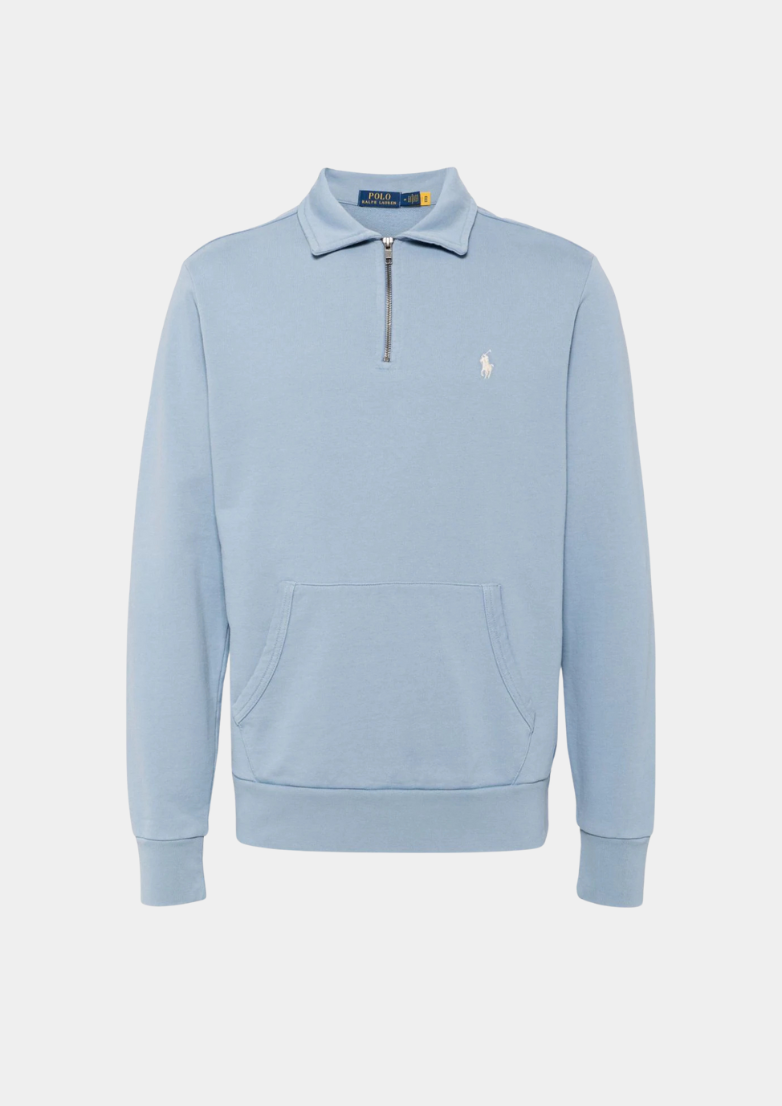 Polo zippé manches longues Ralph Lauren