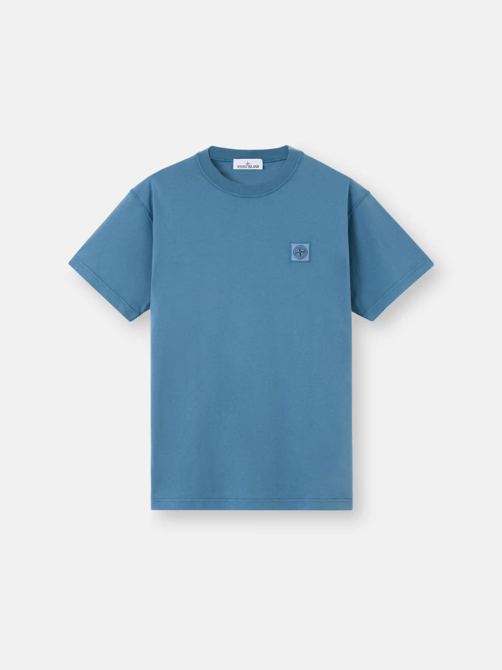 Stone Island : ORGANIC COTTON JERSEY 'FISSATO' EFFECT