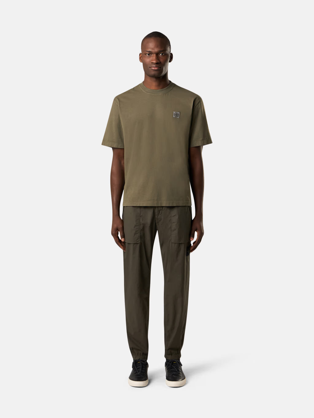 Stone Island : COMBED ORGANIC COTTON JERSEY