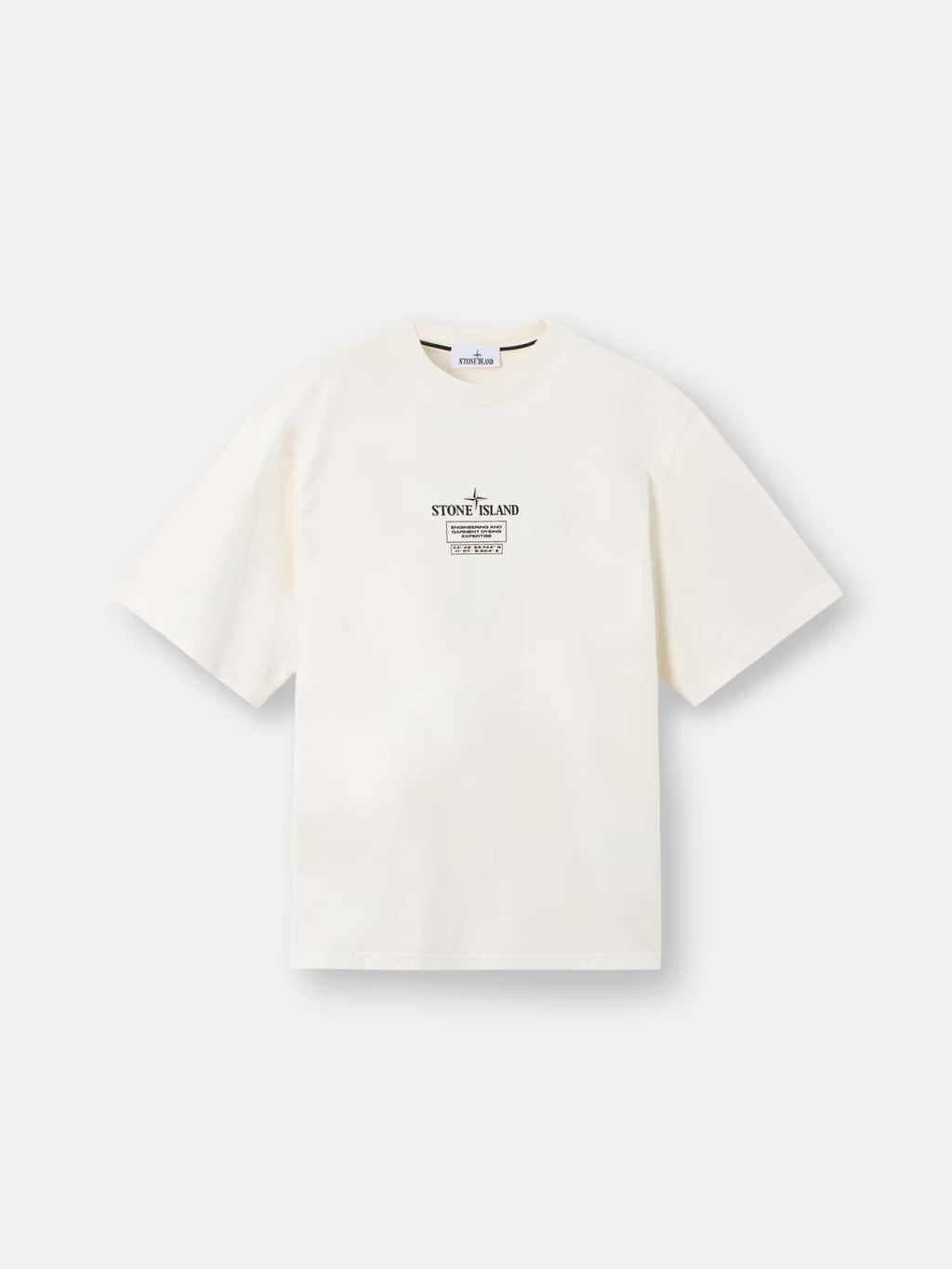 Stone Island : COMBED ORGANIC COTTON JERSEY