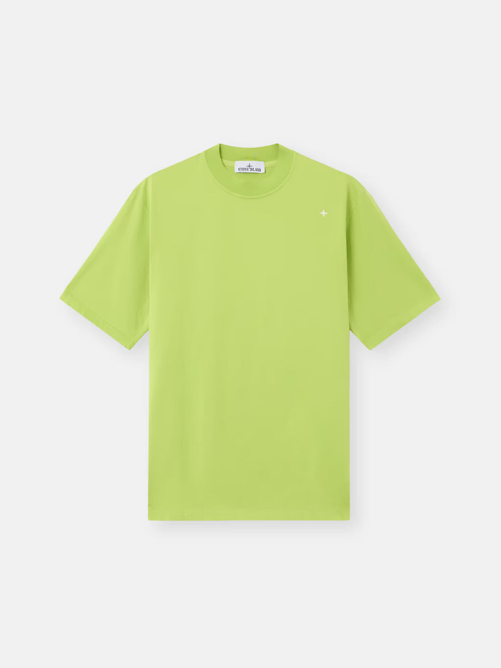Stone Island : MERCERIZED COTTON JERSEY_STONE ISLAND STELLINA