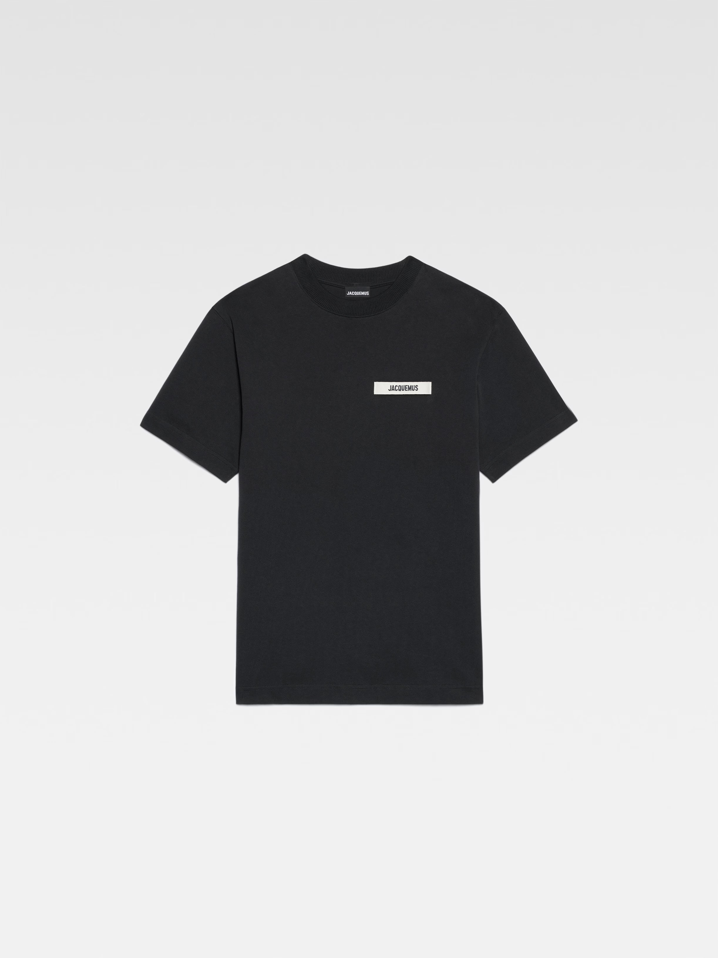 Jacquemus : Le t-shirt Gros Grain Blanc
