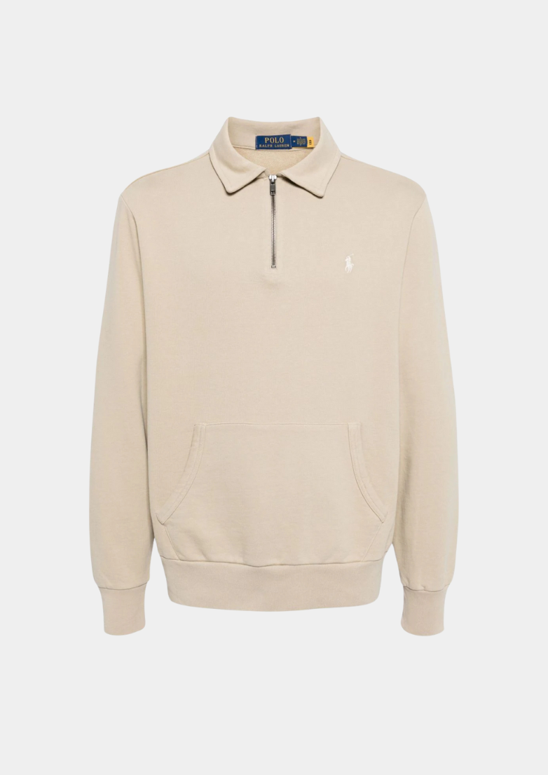 Polo zippé manches longues Ralph Lauren