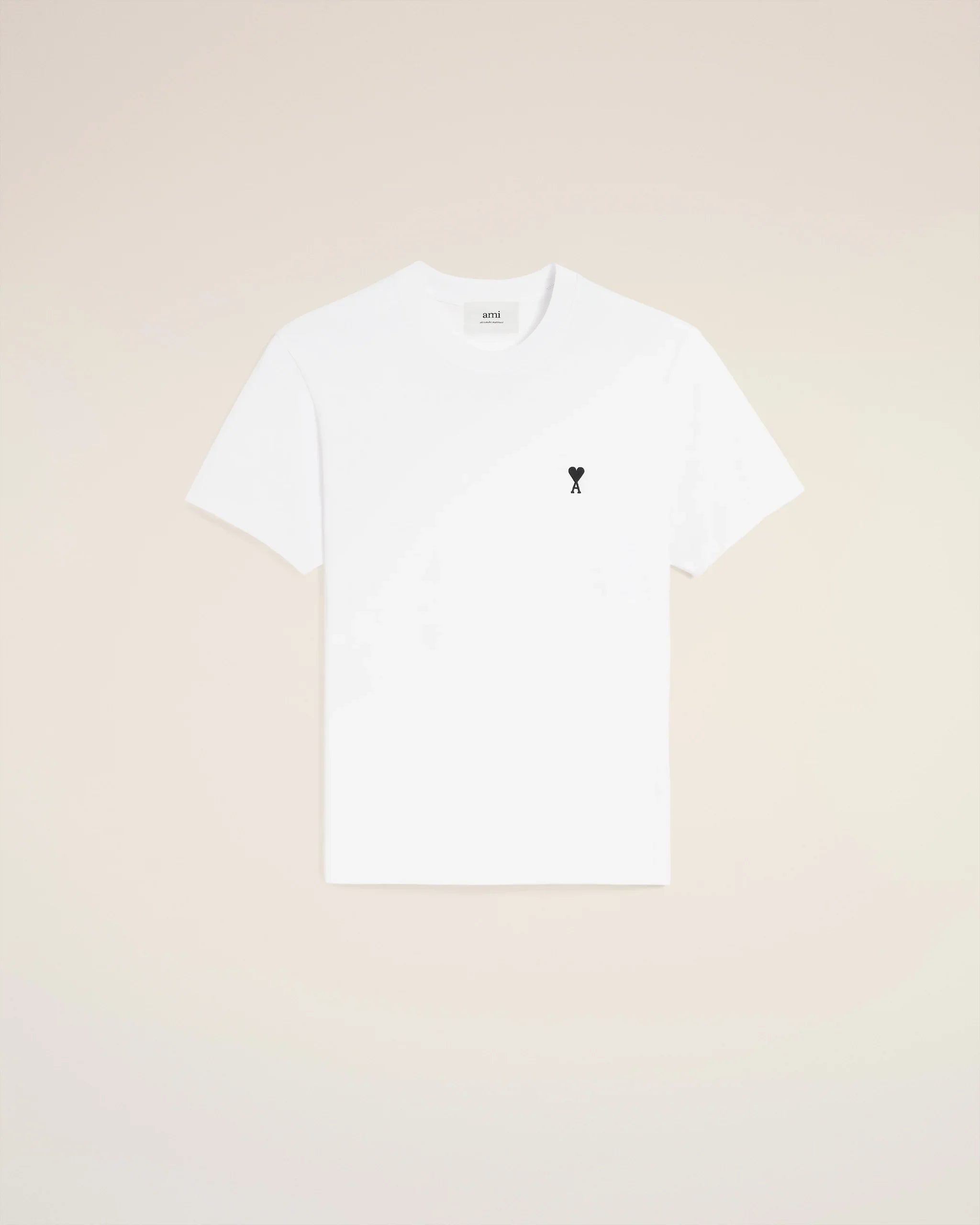 T-shirt Blanc Ami De Coeur En Coton
