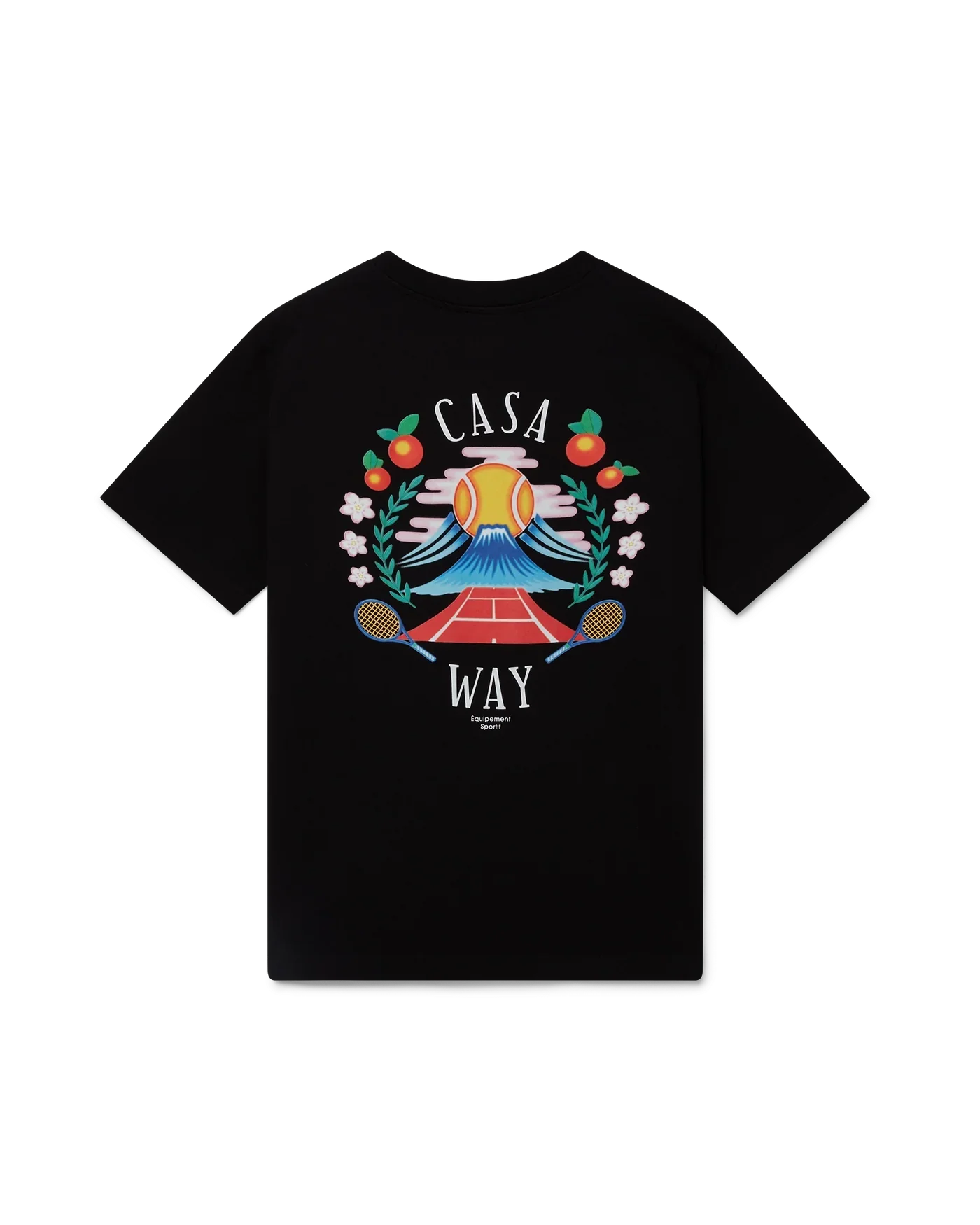 Casablanca : Casa Way Mountain T-Shirt Noir