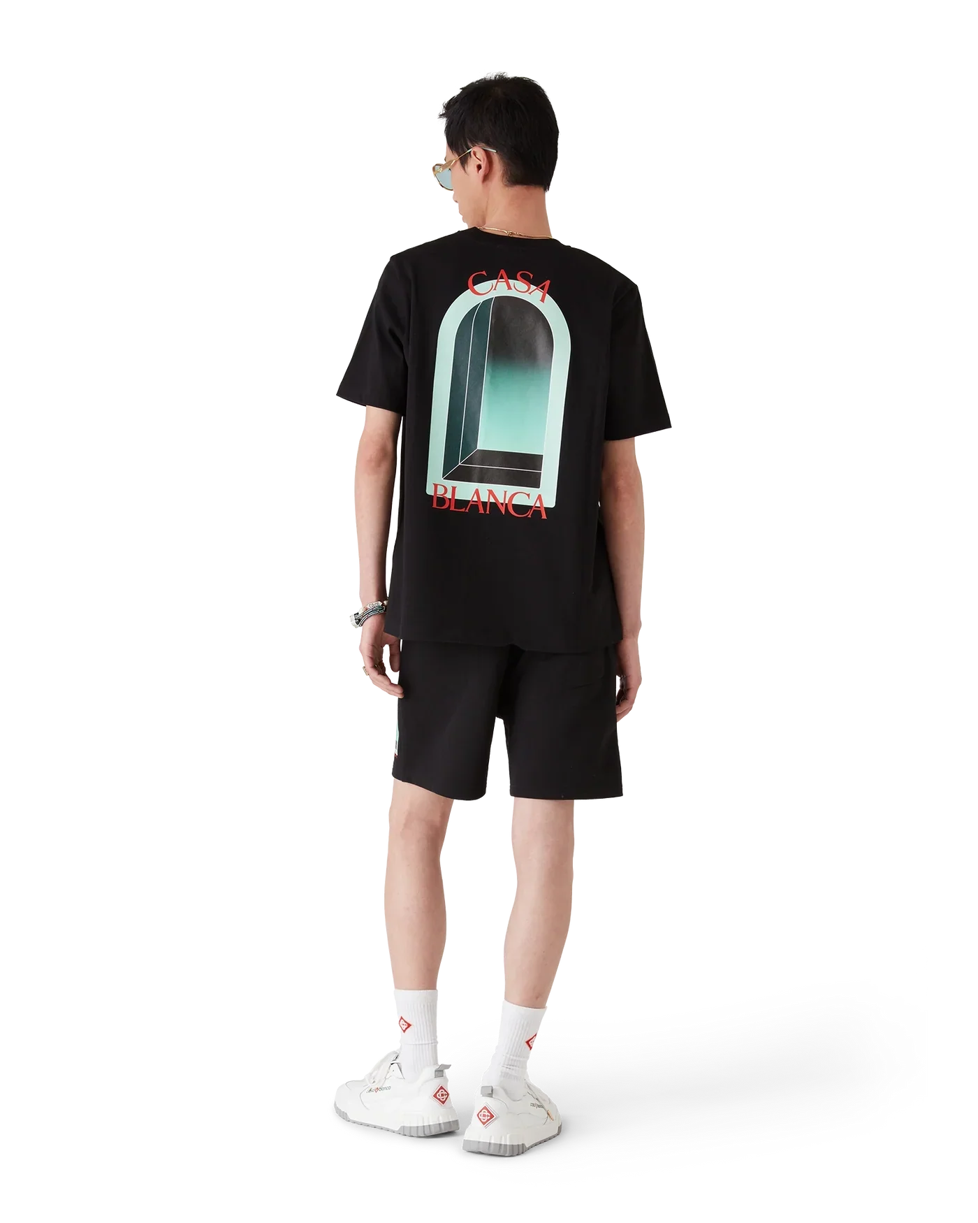 Casablanca : L'Arche T-Shirt Noir