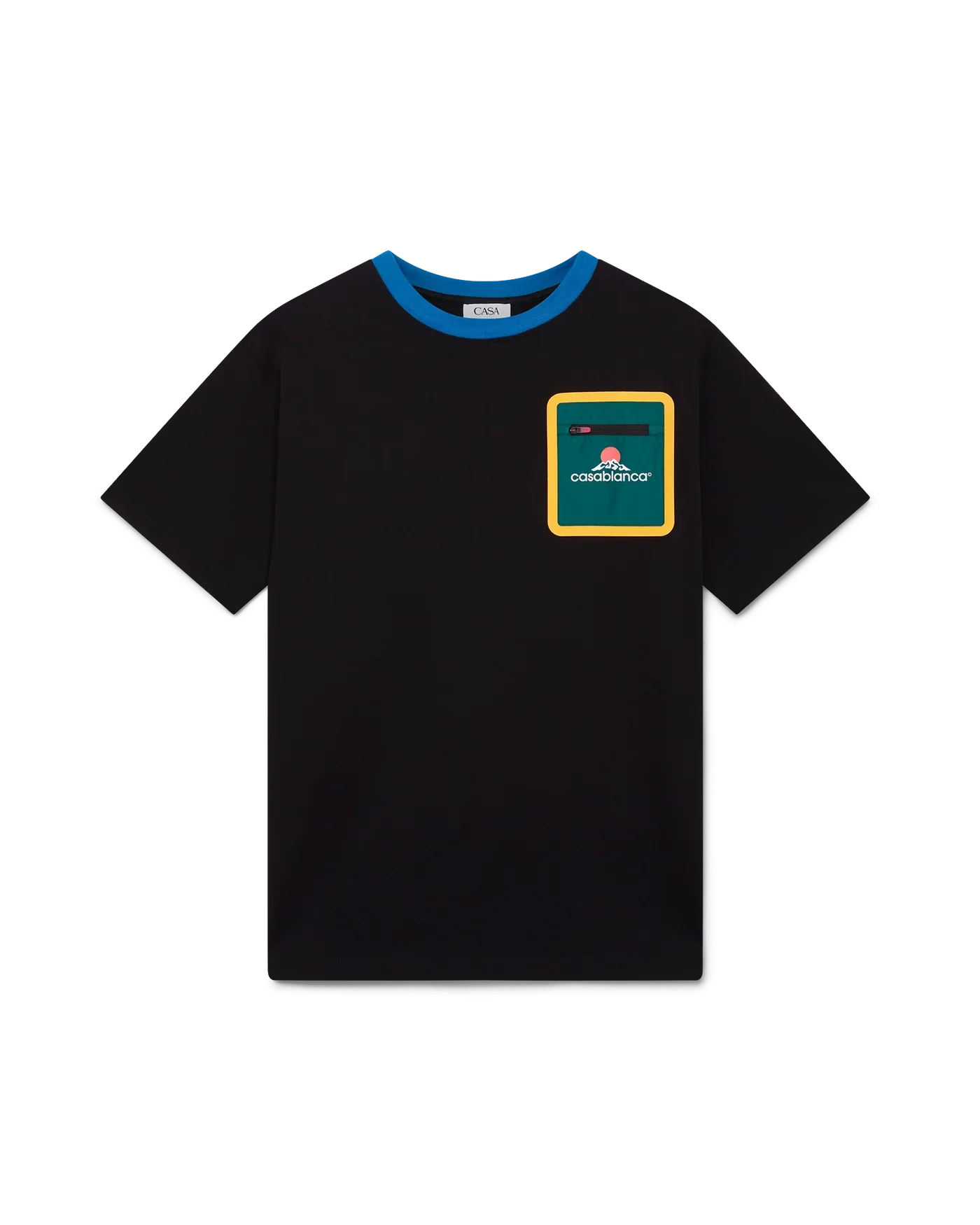 Casablanca : Montagne T-Shirt Noir